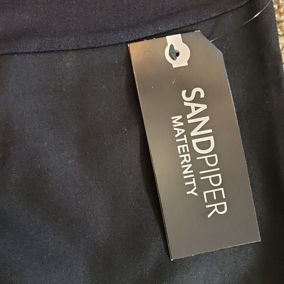 Sandpiper Maternity Leggings Black Size Medium NWT - Picture 5 of 8